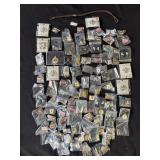 Lot of 100 assorted pins