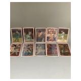 Assorted 1986 sportsflics baseball cards