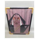 Signed John Williams mixed media Japanese Kabuki