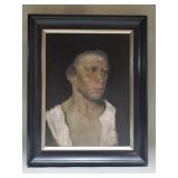 Antique signed oil on panel by Joseph Frank