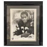 Vintage signed Mike Haynes Los Angeles Raiders