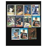 Lot of 11 Nolan Ryan baseball cards