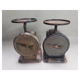 Pair of vintage scales