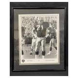 Vintage signed Bill Pickel Los Angeles Raiders