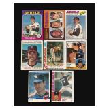Lot of 8 Nolan Ryan baseball cards
