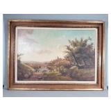 H. Bosman signed oil on canvas