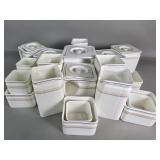 Art Deco "cube" individual Foley tea service and