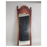 Vintage mahogany frame mirror