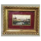 L. Cargnel oil painting