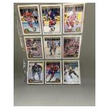 Assorted 1992 o-pee-chee hockey cards