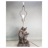 Vintage spelter Auguste Moreau style sculpture