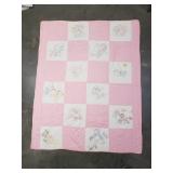 Vintage baby quilt