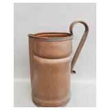 Large vintage copper pitcher