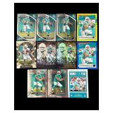 Lot of 11 Tua Tagovailoa rookie cards