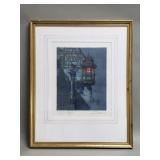 Vintage Horst Rosemann signed etching