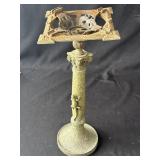 Vintage metal ashtray stand