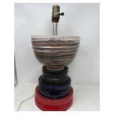 Handmade table lamp