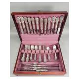 63 piece Reed & Barton sterling silver flatware
