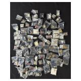 Lot of 100 assorted pins