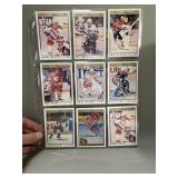 Assorted 1992 o-pee-chee hockey cards