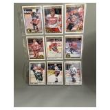 Assorted 1992 o-pee-chee hockey cards