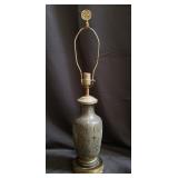 Vintage brass table lamp