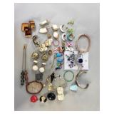 Group of costume jewelry