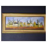 Mid century hand painted David States folk art