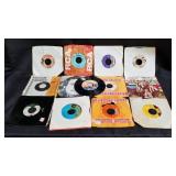 Group of 45 records, box lot