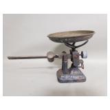 Vintage iron and brass scale