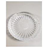 Val Saint Lambert crystal ashtray
