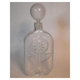 Mid century Blenko glass decanter & stopper