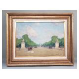 Signed Gaston Knecht oil on canvas