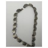 Vintage Mexican sterling silver necklace