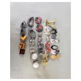 Group of costume jewelry