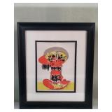 Signed original color lithograph "Balancing Form"
