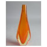 Vintage hand blown glass vase