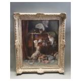 Offset print of Louis Eric Lambert painting