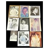Lot of 9 Engelbert Humperdinck signed photos