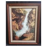 Howard Terpning giclee on canvas titled "where