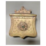 19th century Ottoman Empire brass palaska