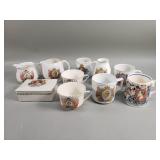Group of vintage porcelain and ceramic King Edward
