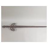 Vintage sword decoration