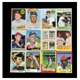 Lot 1960s-70s Topps baseball cards