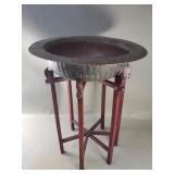 Vintage Chinese brass wash basin