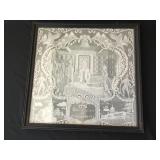 Antique crocheted lacework doily