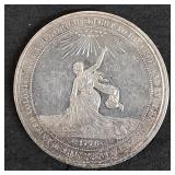 1776 - 1876 US Centennial Exposition Silver