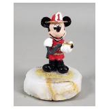 Ron Lee signed Disney sculptures on an onyx base