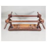 Antique French table/lap top embroidery frame