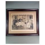 Signed W. Dendy Sadler etching